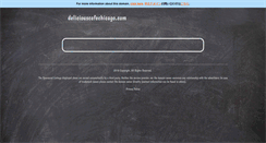 Desktop Screenshot of deliciouscafechicago.com